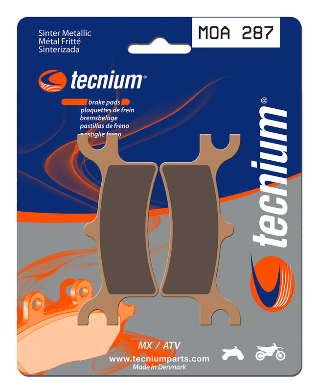 Tecnium MX/ATV gesinterde metalen remblokken - MOA287 1022934