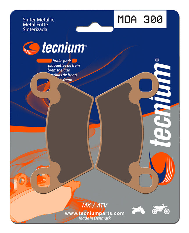 Tecnium MX / ATV Poussinets de frein en métal fritté - MOA300 1022935