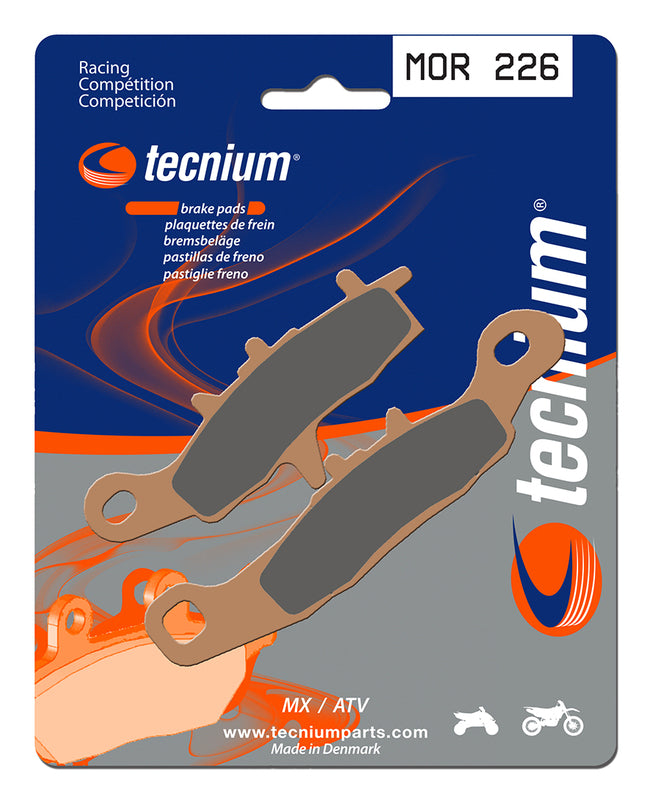 Tecnium Racing MX / ATV Poussinets de frein en métal fritté - MOR226 1022962