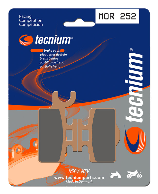 Tecnium Racing MX/ATV gesinterte Metallbremsbeläge - MOR252 1022963