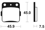 Tecnium Street Performance Sintered Metall Bremsbeläge - MR92 1023104