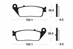 Tecnium Maxi Scooter Sintered Metall Bremsbeläge - MSS383 1023224