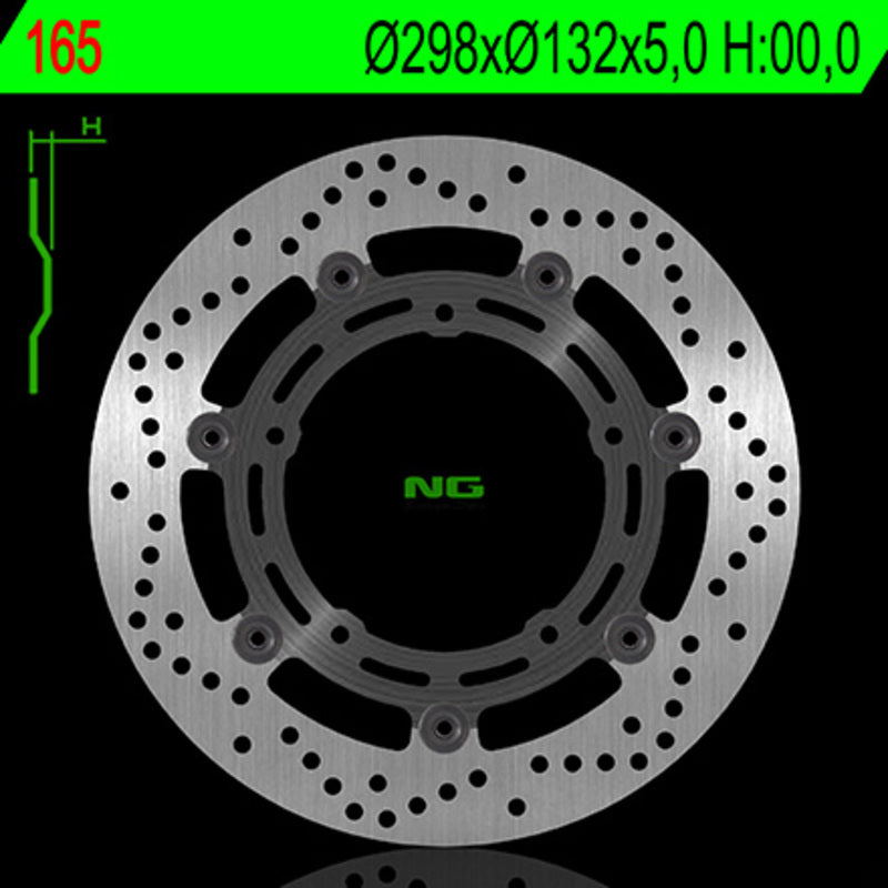 Ng disc de frein Round 165