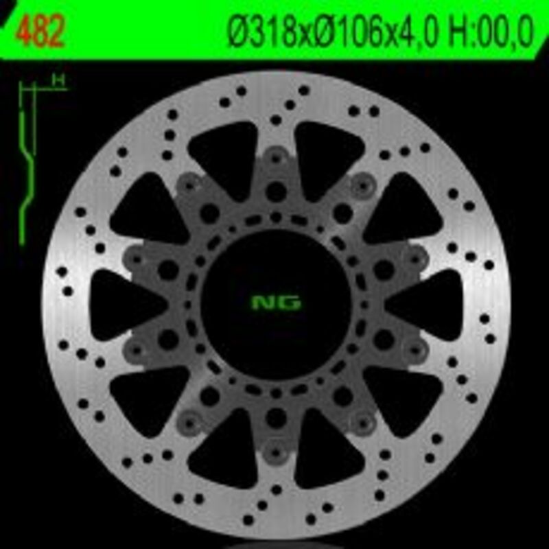 Ng Bremsscheibe Runde 482