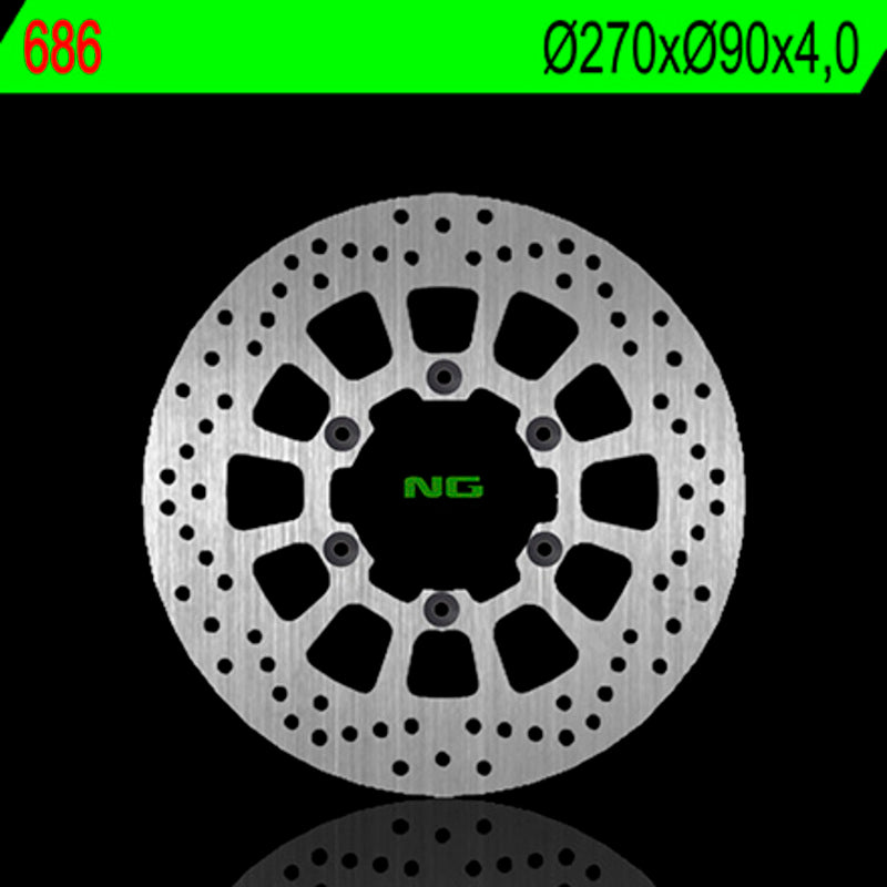 Ng Bremsscheibe Runde 686