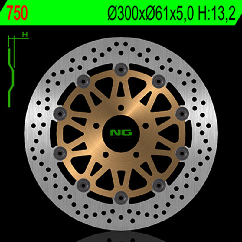 Ng Brake Disc Round 750