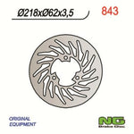 Ng disc de frein tour 843
