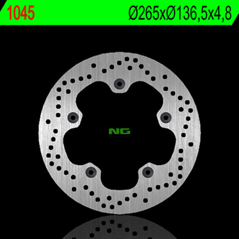 Ng brake disc round 1045