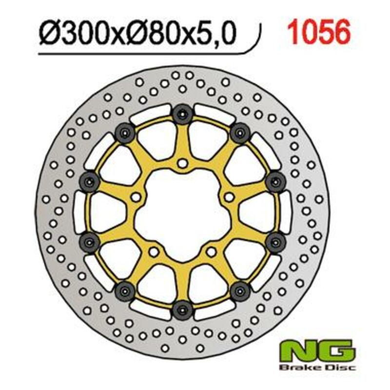 Ng remschijf ronde 1056