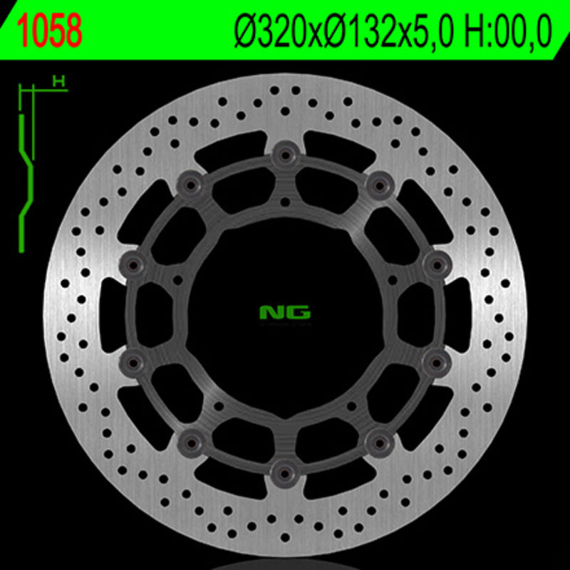 Ng disc de frein tour 1058