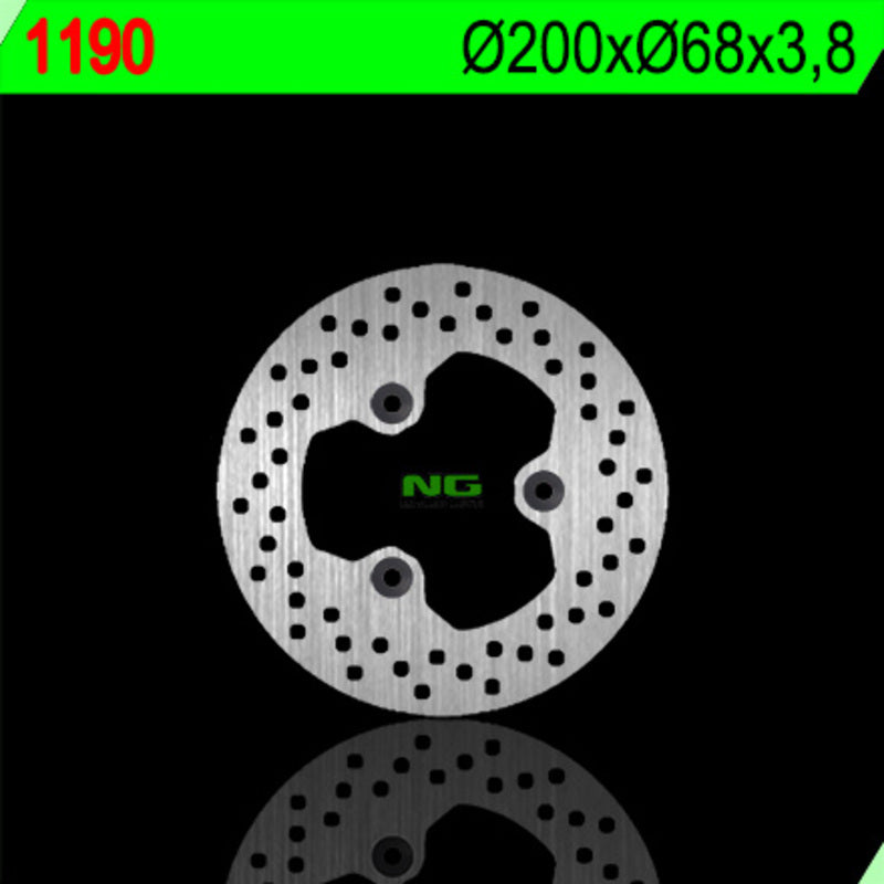 Ng remschijf ronde 1190