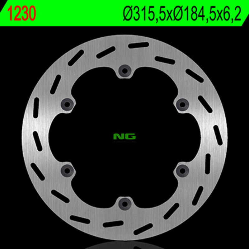 Ng remschijf ronde 1230