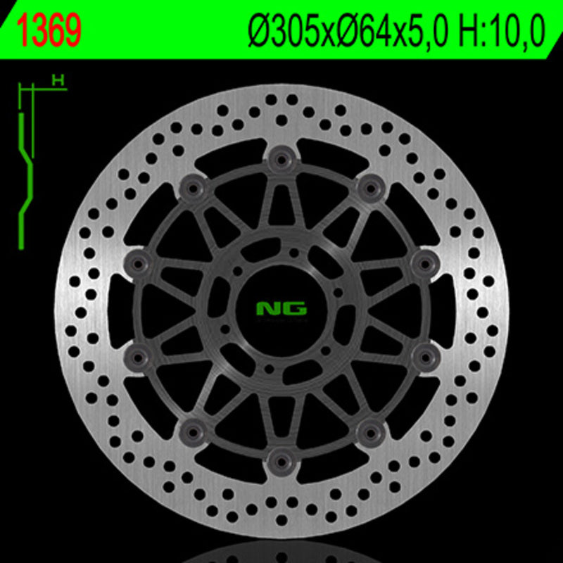 Ng Bremsscheibe Runde 1369