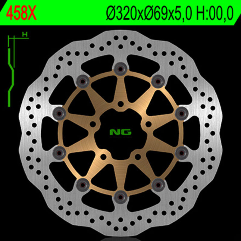 Ng de disque de freinde 458x