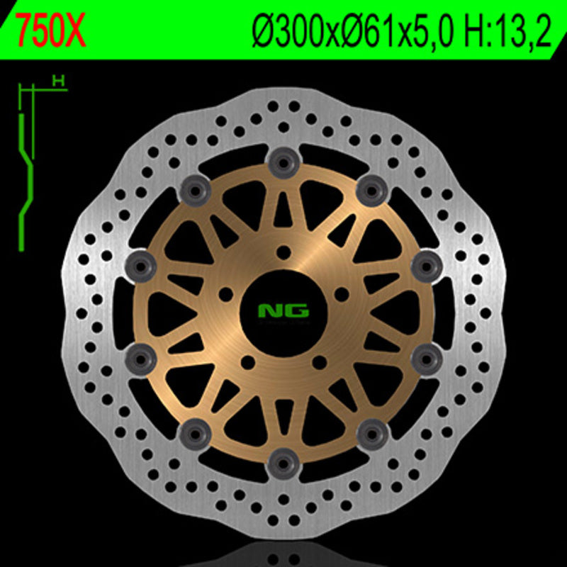 NG Frein Disc Wave 750X