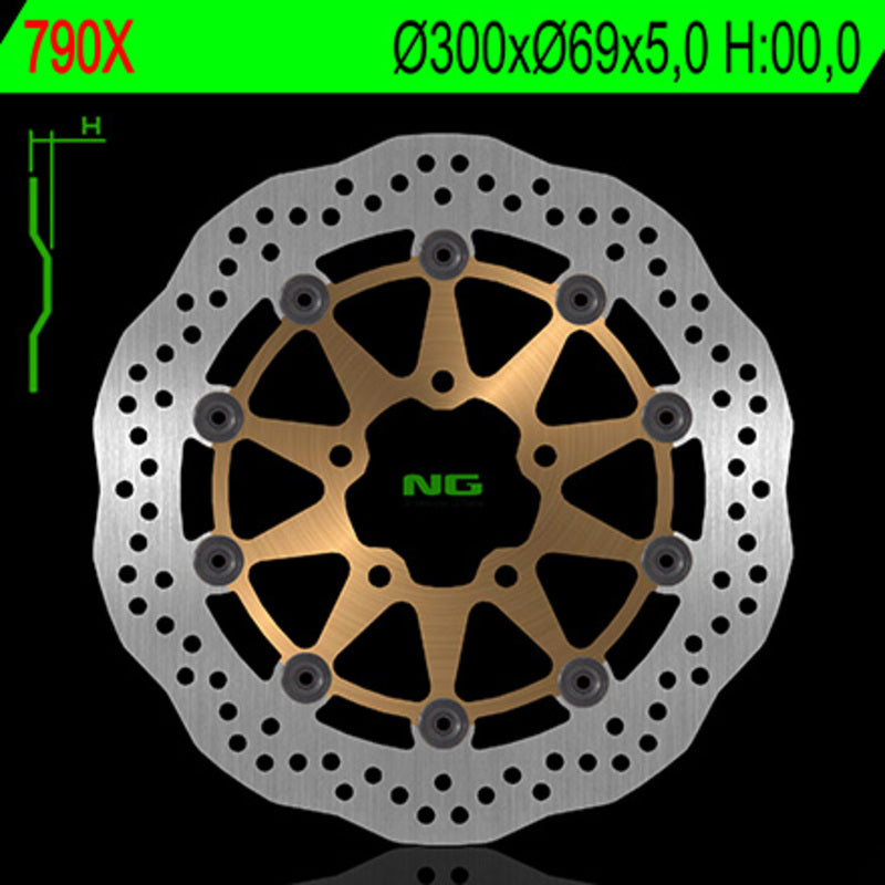 NG Frein Disc Wave 790X