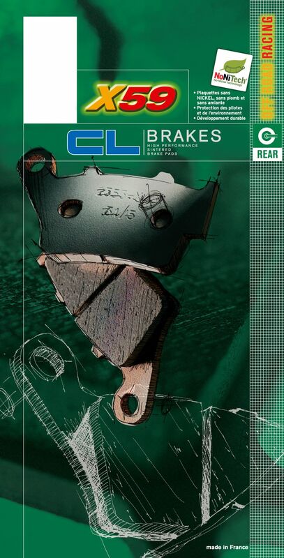 CL BRAKES Off-Road Sintered Metal Brake pads - 1108X59 1108X59