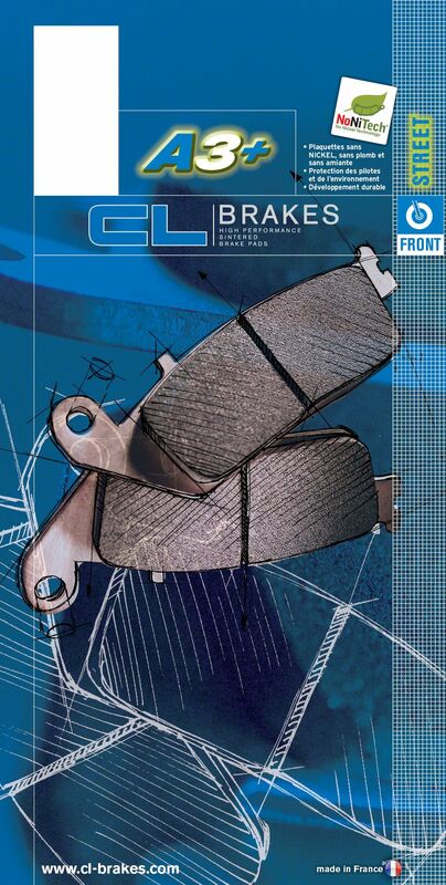 CL BRAKES Straat Sintered Metaal Remblokken - 1133A3+ 1133A3+ 