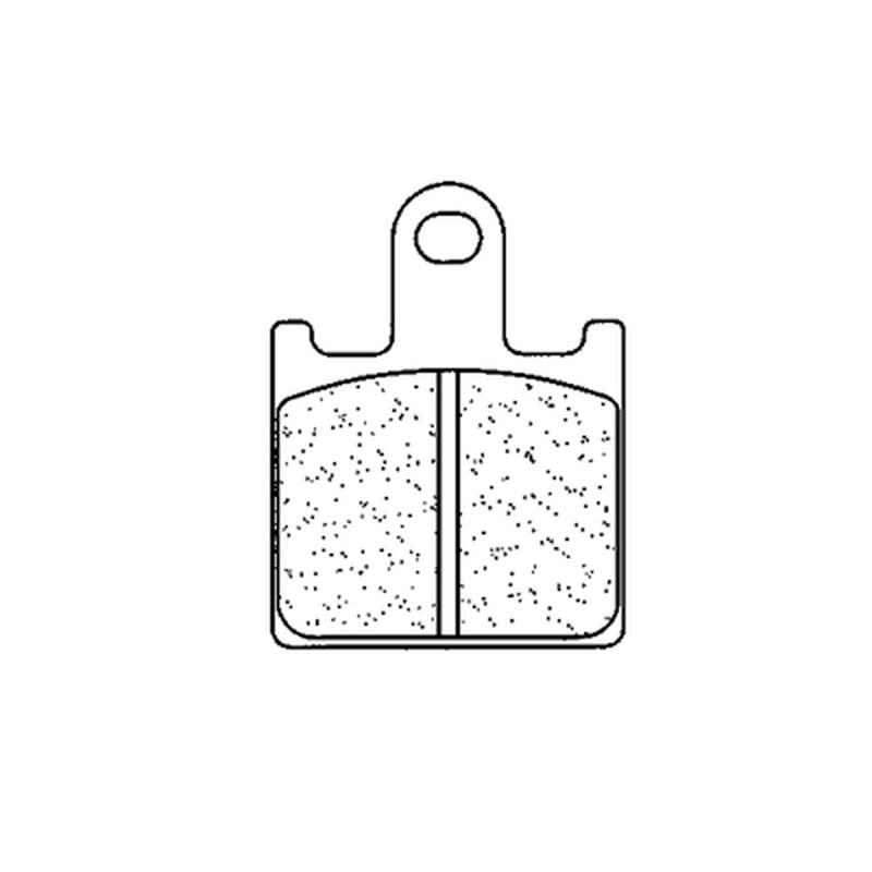 CL FREINS Plaquettes de frein en métal fritté de rue - 1177A3+ 1177A3+ 