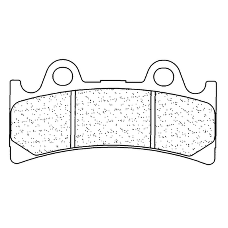 Plaquettes de frein en métal fritté CL BRAKES Street - 2254A3+ 2254A3+ 