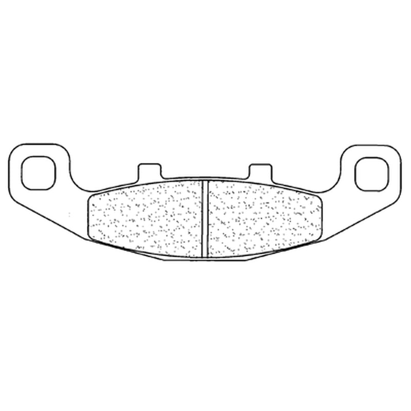 CL BRAKES Straat Gesinterde Metalen Remblokken - 2304S4 2304S4 