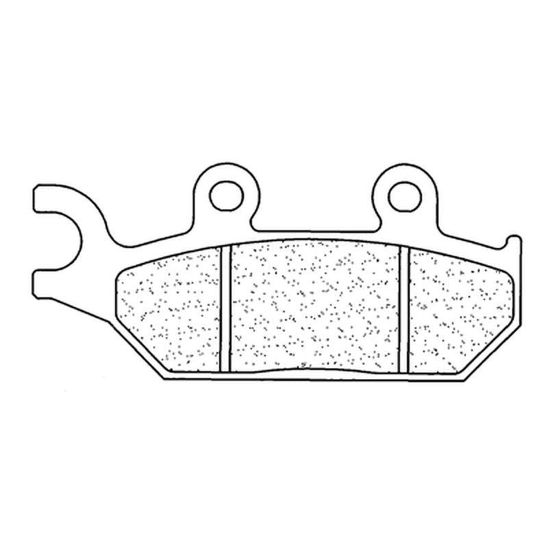 CL FREINS Plaquettes de frein en métal fritté de rue - 2360A3+ 2360A3+ 