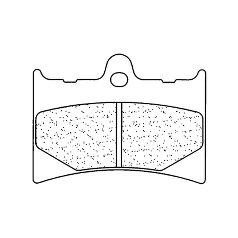 Plaquettes de frein en métal fritté CL BRAKES Street - 2398A3+ 2398A3+ 