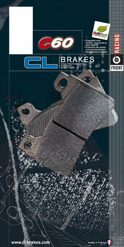 CL BRAKES Racing Sintered Metal Remblokken - 2539C60 2539C60 