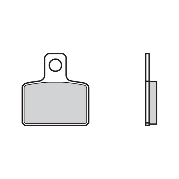 Brembo Street Carbon Ceramic Freed Tamps - 07GR4804 07GR4804