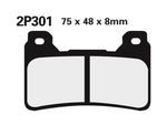 NISSIN Street /Off-Road Sintered Metal Brake pads - 2P-301ST 2P-301ST