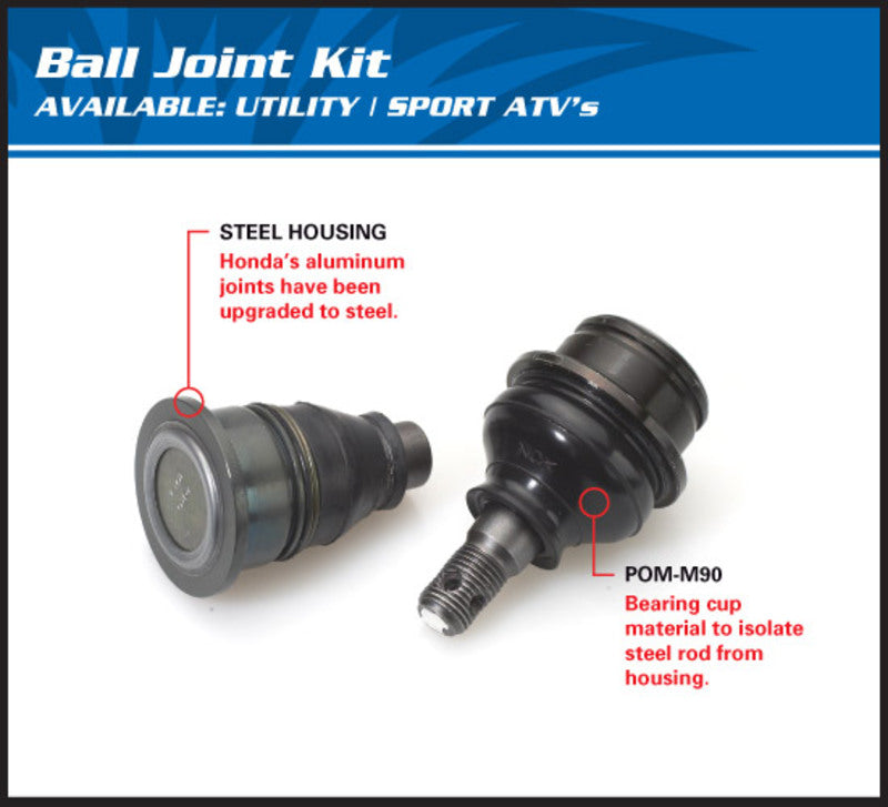 Toutes les balles Kit de reconditionnement de joint à billes A-Arm inférieur 42-1009