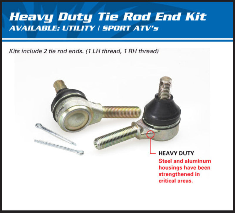 Alle ballen Tie Rod End Kit Yamaha Yfl450 Grizzly/Fa Kodiak 51-1031