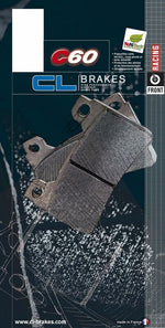 CL BRAKES Racing Sintered Metal Remblokken - 1207C60 1207C60 