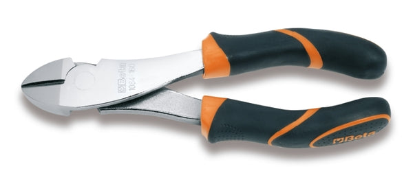 Beta Heavy Duty Diagonal Cutting Pliers Size 200 Slip Proof Double Layer PVC Coated Handles 010840040