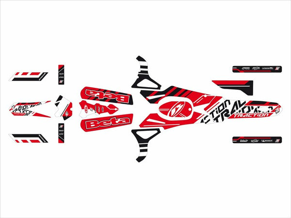 Decalit de traction noire - Beta Rev3 125/200/250 2T - 2T01E