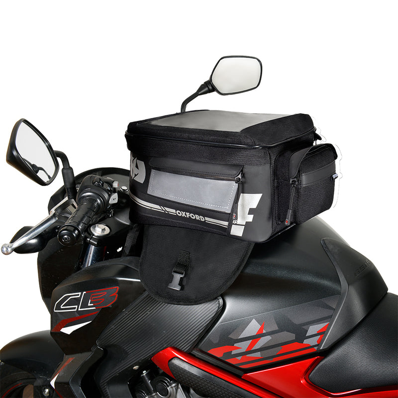 Oxford F1 Small Magnetic Tank Bag Black 35L OL442