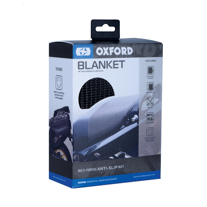 Oxford Seat Couverture Black Ox653