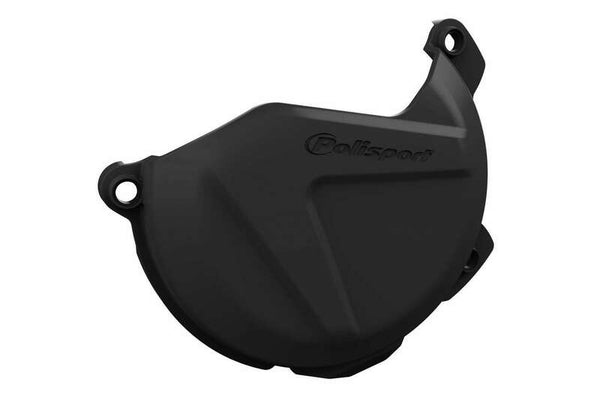 Police Port Clutch Cover Protection Black KTM SX-F250/350 84478001
