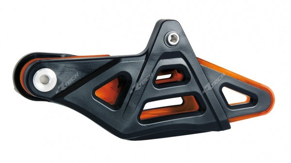 Guide de chaîne Racetech OEM couleur noir / orange ktm r-cruktmnrar14