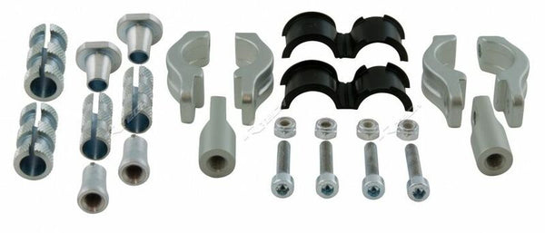 Racetech Fitting Kit Vertigo Handbescherming Ø22/28.6mm - Gearticuleerde r -kitmount003