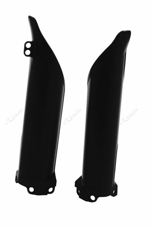 Racetech Fork Guards - Black R -PSKXFNR0009