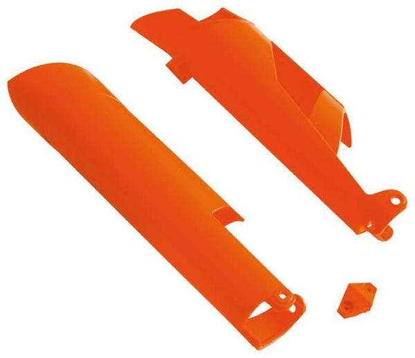 Racetech Fork Guards - Orange R -PSKSKAR0008