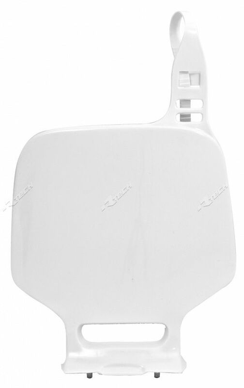 Racetech Front Number Plate White Yamaha YZ80/85 R-TBYZ0BN0085