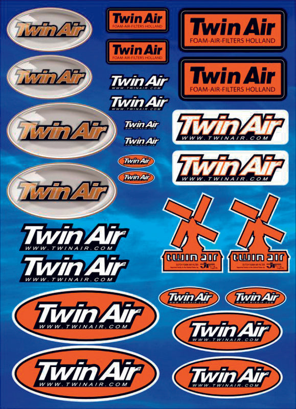 Twin Air Leat of Stickers 2014