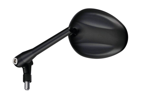 Bihr Pebble Mirror Universal M10/125 - Schwarz (Paar) Al9990095b