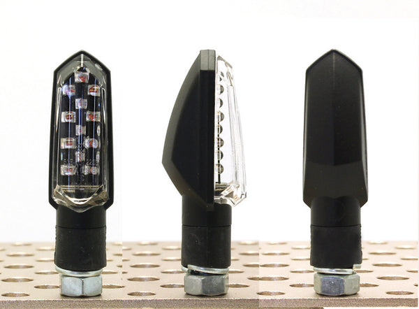 V Teile Bud Led Blinker - Schwarz | Universal | 6PP99T091B (PAR)