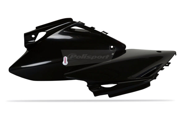 Panneaux latéraux de sport policitaire noir 8603900002