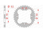 AFAM Steel standard Sprock arrière 10318 - 520