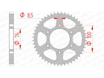 AFAM Steel standard Sprock arrière 12227 - 428