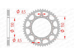 AFAM Steel standard Sprock arrière 12323 - 520